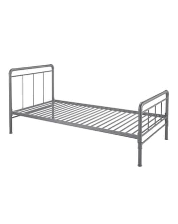 Bowen Metal Bed Frame with 3 Layer Memory Foam Hybrid Mattress