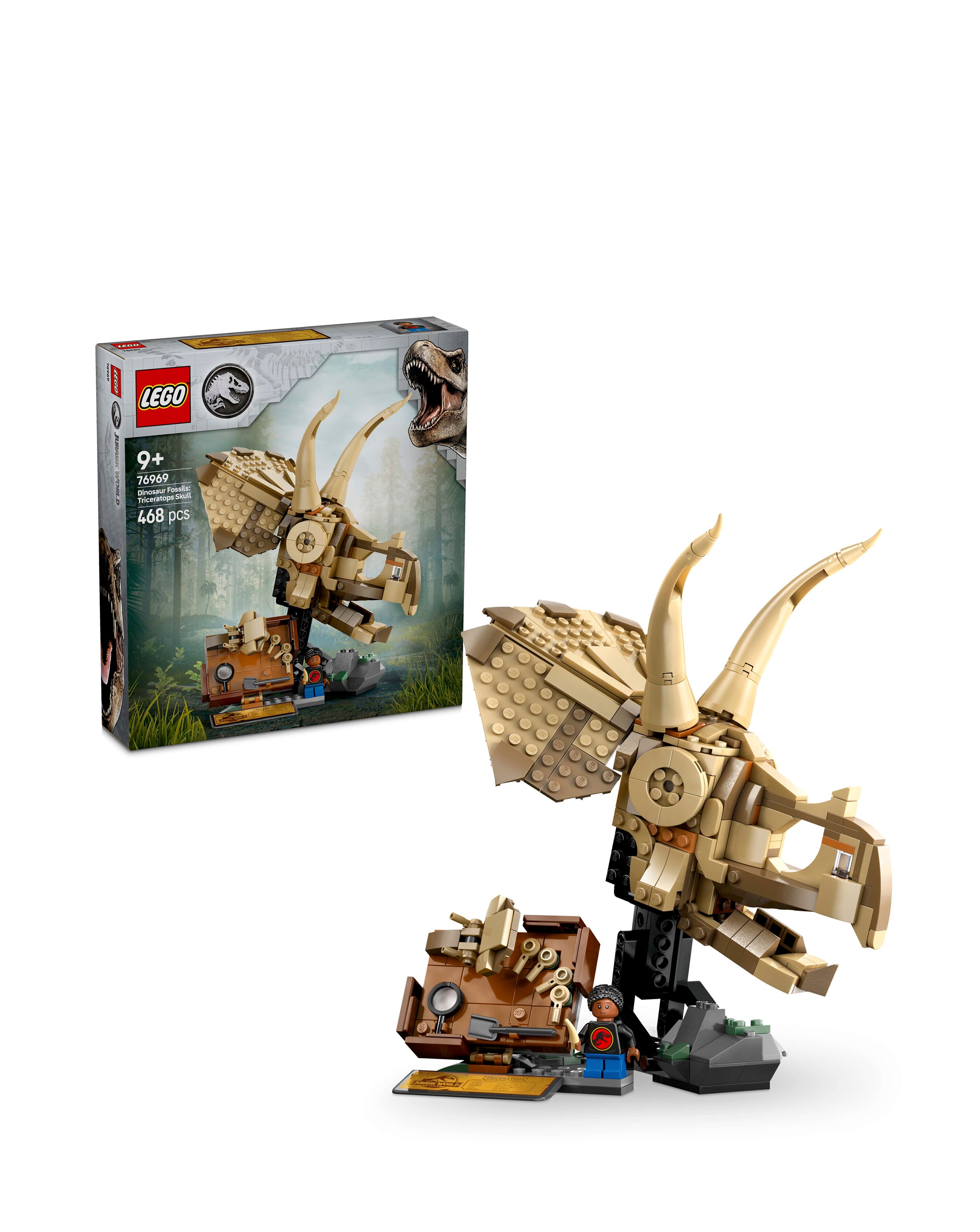 LEGO Jurassic World Dinosaur Fossils: Triceratops Skull 76969