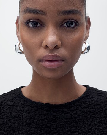 Mango Textured Cotton-Blend T-Shirt