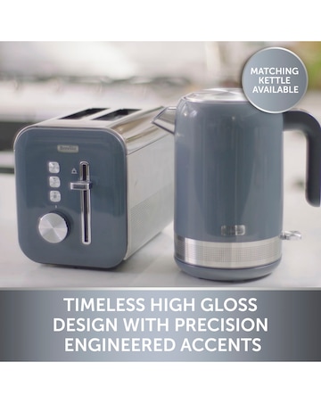 Breville VTT968 High Gloss 2 Slot Grey Toaster