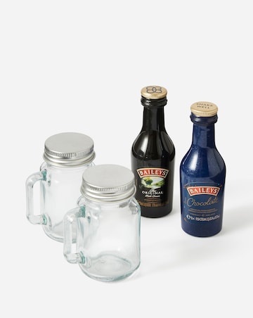 Festive Baileys with Dinkies Glasses