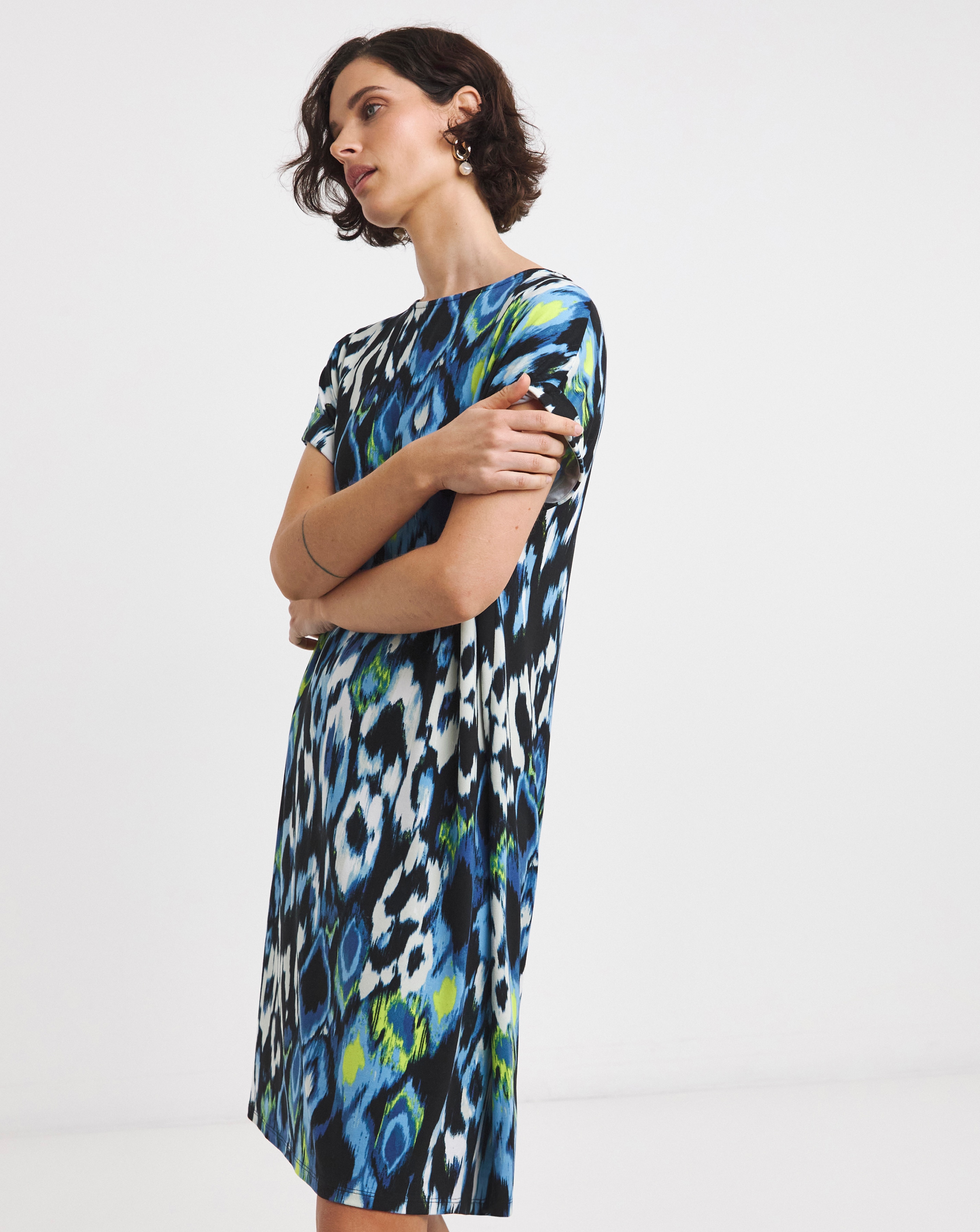 Great Value Soft Touch Jersey Swing Dress