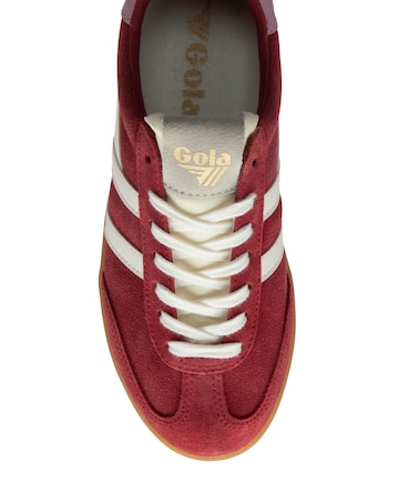 Gola Cyclone Trainers - Deep Red/Off White/Candy/Gum