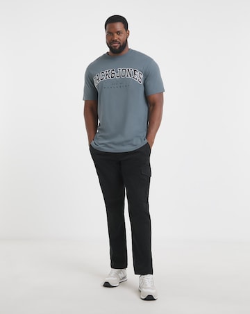 Jack & Jones Caleb Varsity T-Shirt - Blue