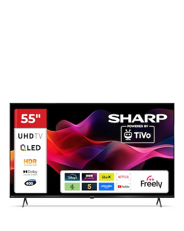 Sharp 4T-C55HM5245KB QLED 4K UHD 55-inch Smart TV