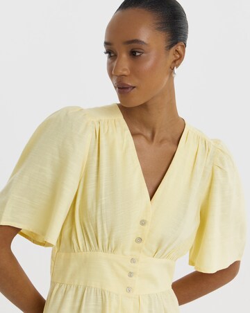 Jdy Nora Half Sleeve Woven Midi Dress