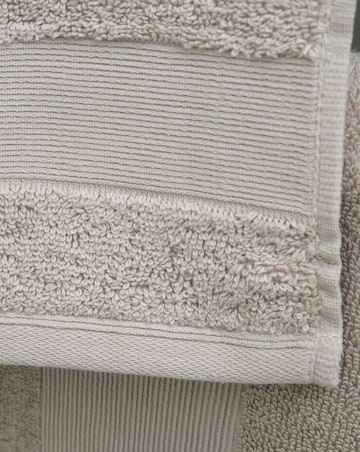 Catherine Lansfield Anti Bacterial 6 Piece Cotton Towel Bale Natural