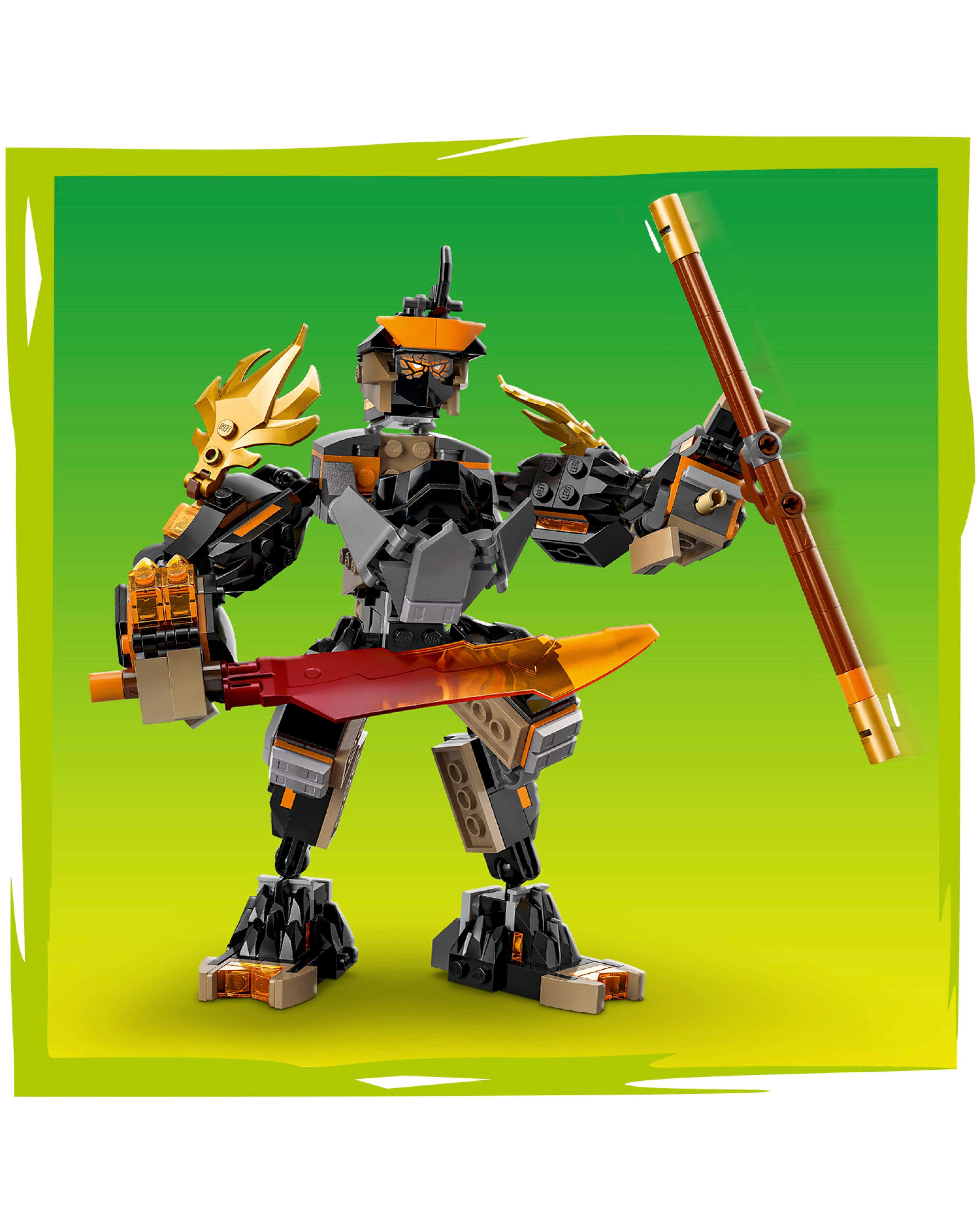 LEGO NINJAGO Cole's Mission Mech & Dragon Zane | JD Williams
