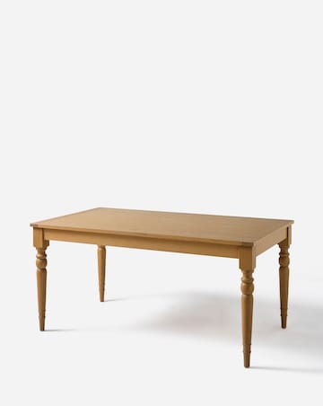 Margot Wooden Dining Table with 4 Mabel Chairs