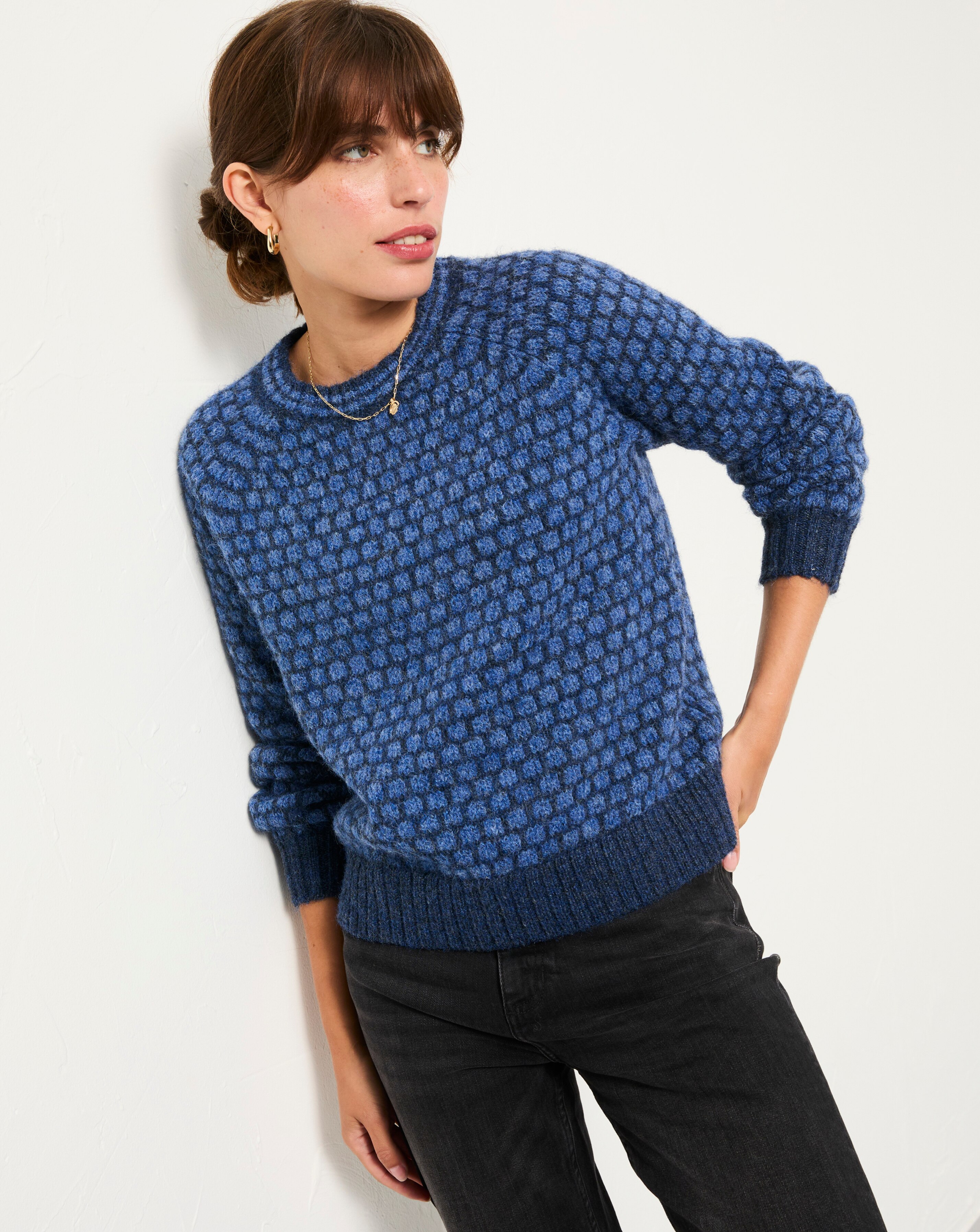 FatFace Elsie Pattern Jumper