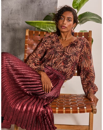 FatFace Grace Printed Blouse