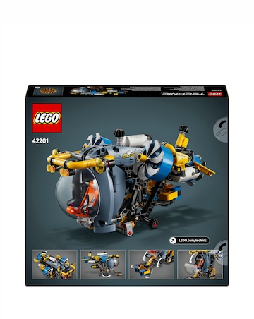 LEGO Technic Deep-Sea Research Submarine Toy Set for Kids 42201
