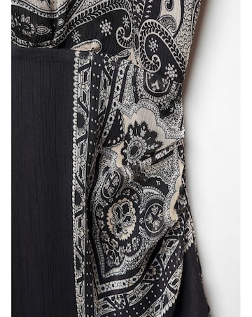 Mango Asymmetric Hem Dress