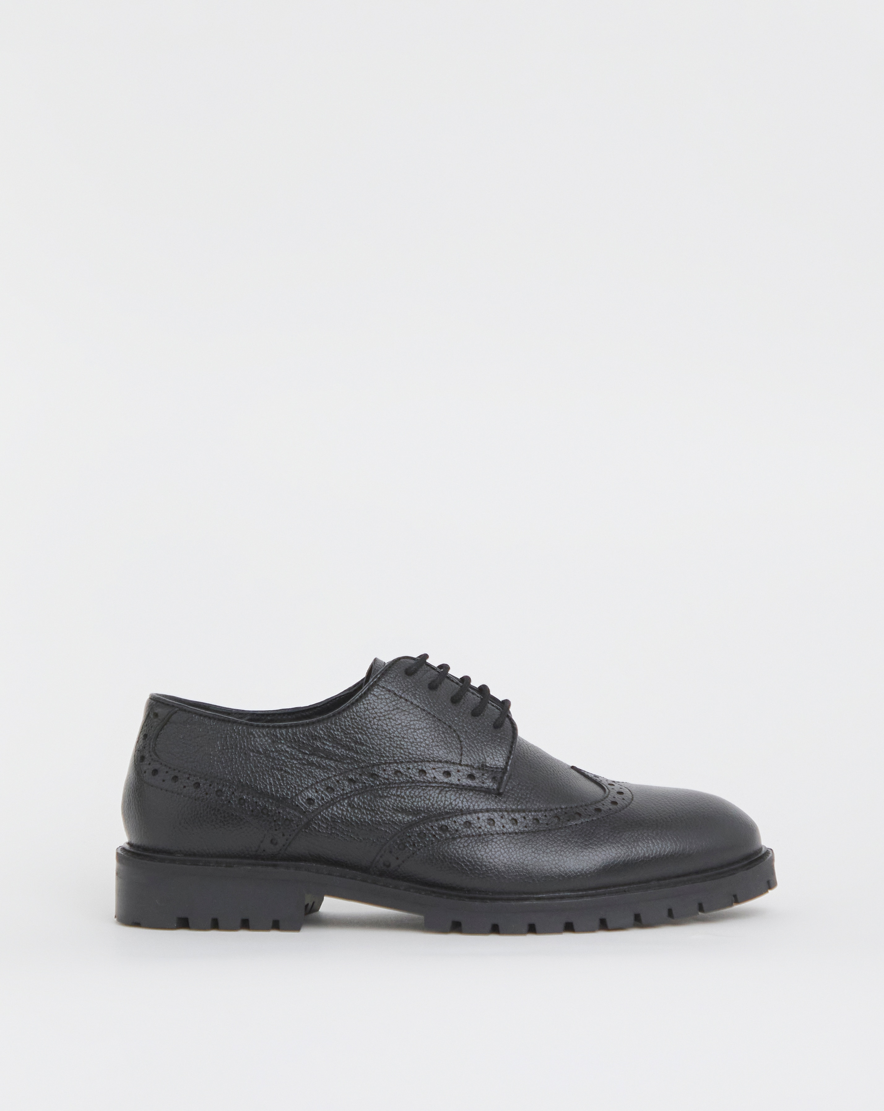 Leather Brogues Extra Wide Fit
