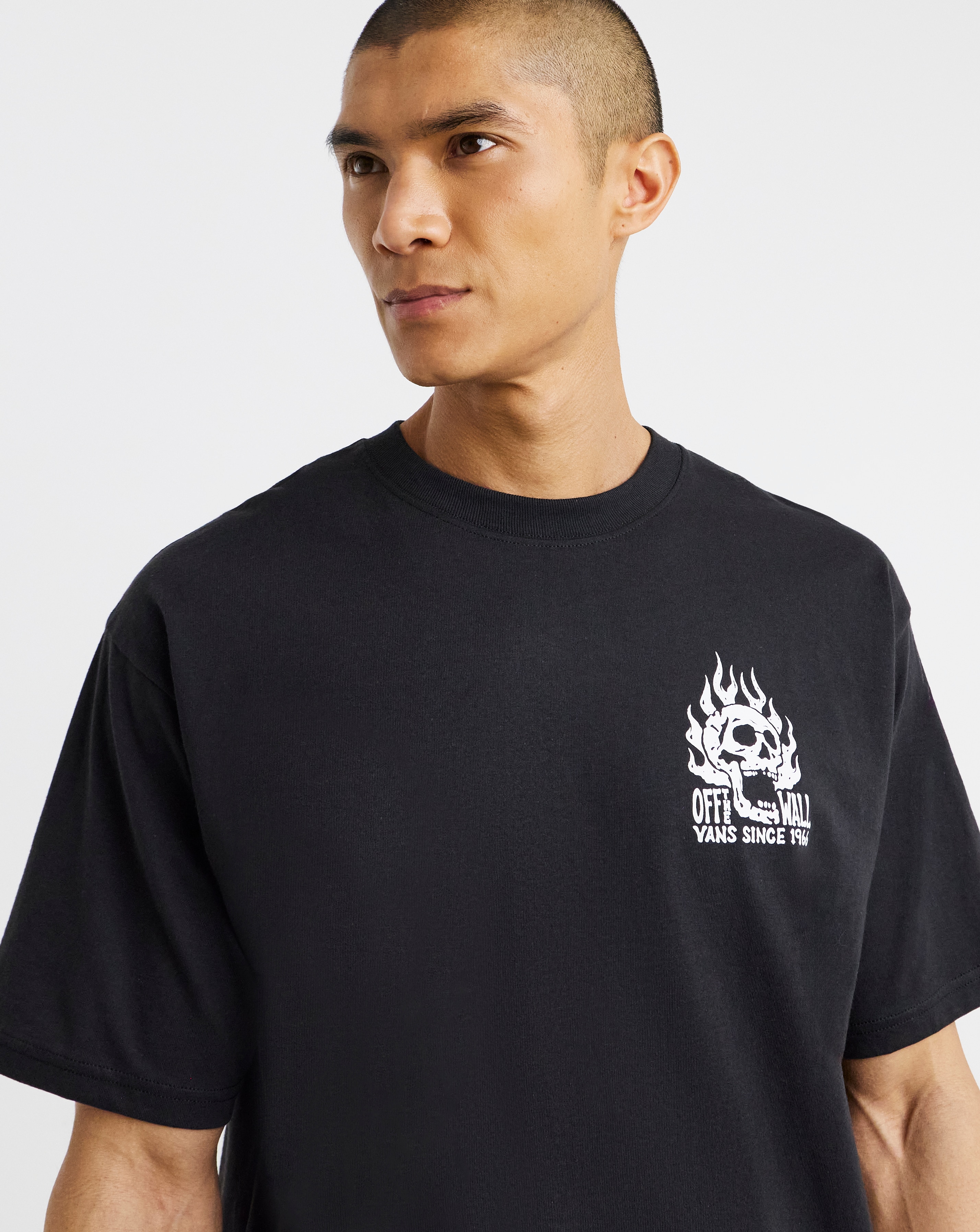 VANS Off The Wall Fever Short Sleeve T-Shirt | JD Williams