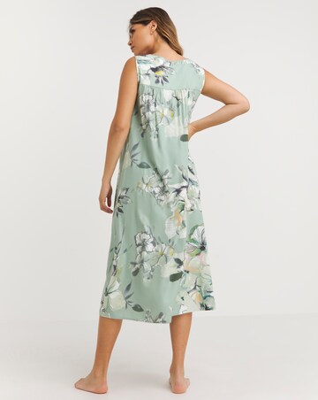 Nora Rose Julia Built Up Shoulder Long Nightdress