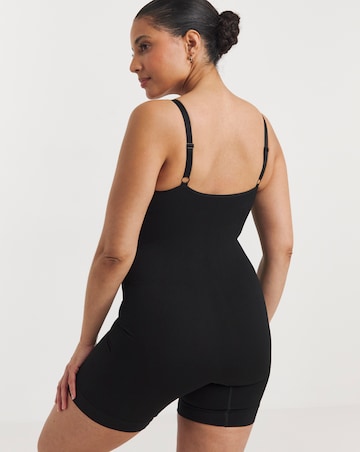 MAGISCULPT Medium Control Seamfree Mid Thigh Bodysuit Black