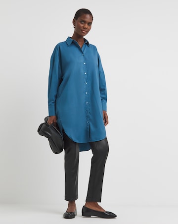 Oversized Shirt Dress