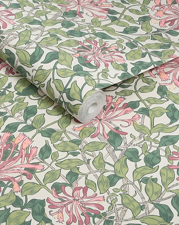 William Morris at Home Honeysucke Blossom Wallpaper