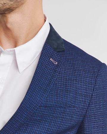 Joe Browns Regular Fit Mirco Check Suit Blazer