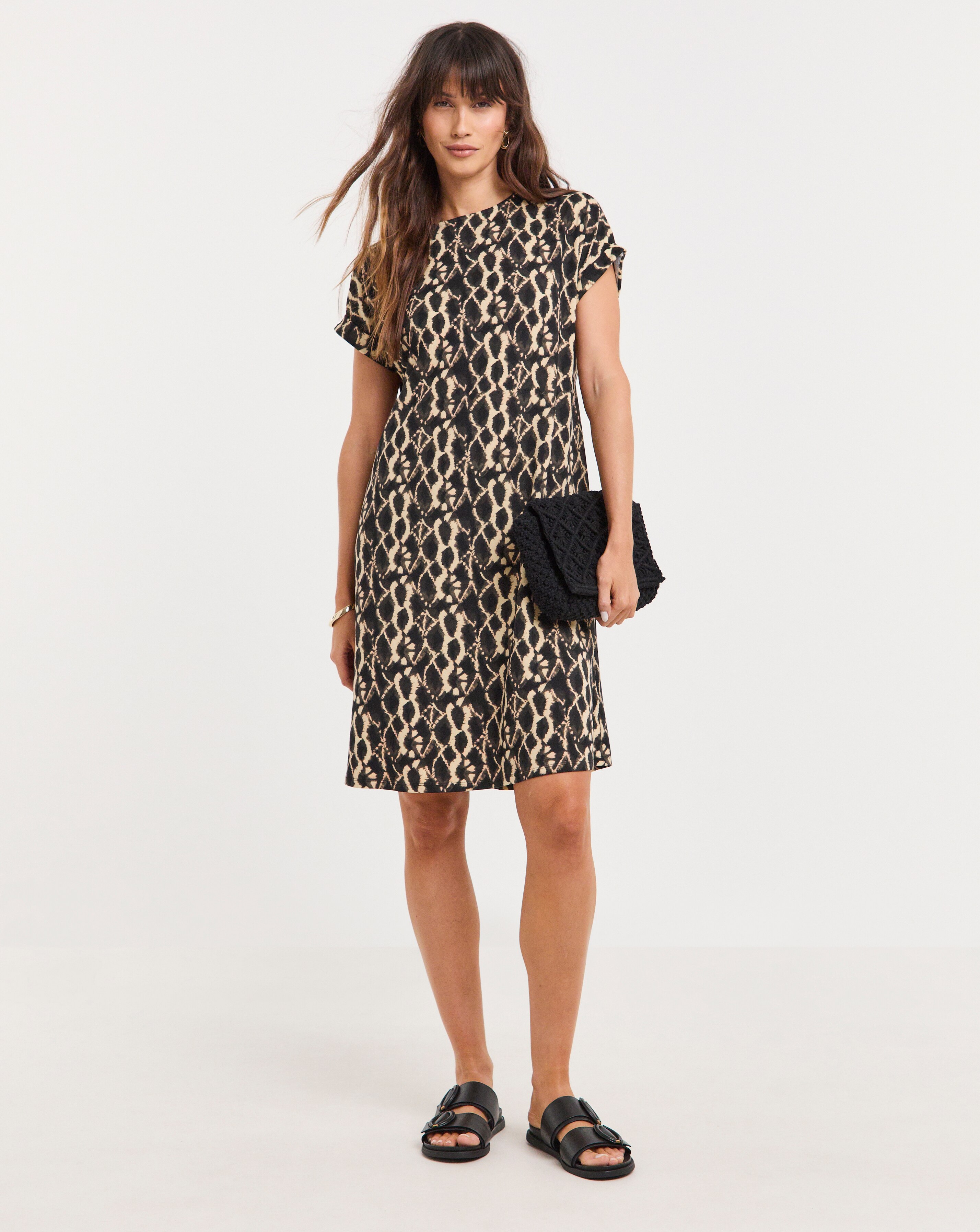 Great Value Soft Touch Jersey Swing Dress
