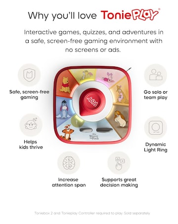 Tonies Tonieplay Winnie the Pooh Mix-Up Fix-Up Game Disc