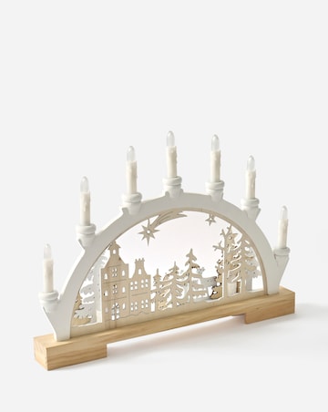 Lit Candlebridge Scene