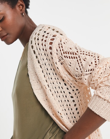 Edge To Edge Crochet Cardigan