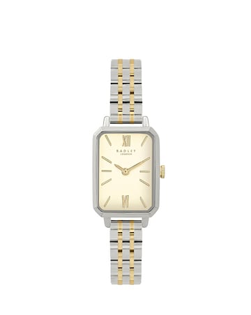 Radley Ladies Two Tone Rectangle Bracelet Watch