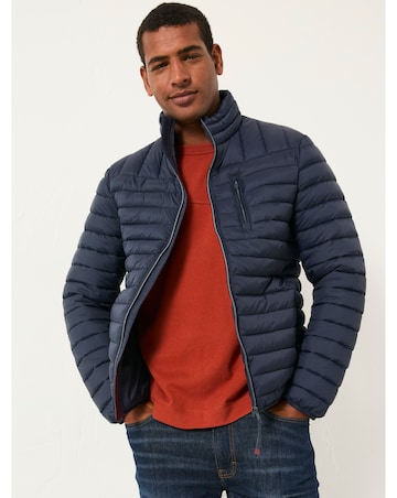 FatFace Dartmouth Puffer Coat (Regular & Tall) - Navy