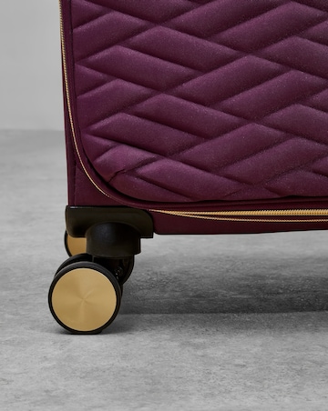 Rock Sloane Cabin Suitcase - Purple