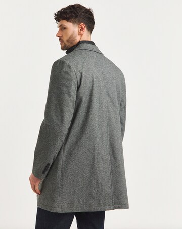 Overcoat With Stitched Internal Gilet
