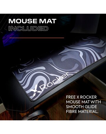 X Rocker Panther Esports Gaming Desk