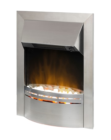 Dimplex Dakota Brushed Stainless Steel Inset Fire