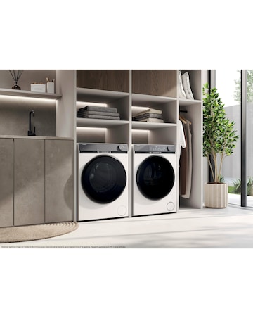 Haier X9 HD100CQ387U1UK WiFi 10kg Heat Pump Tumble Dryer White Install