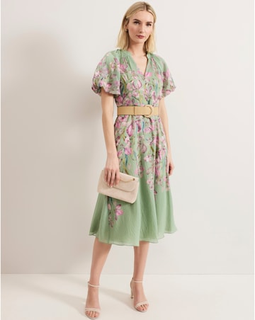 Phase Eight Amalie Floral Midi Dress