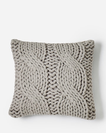 Chunky Knit Cushion