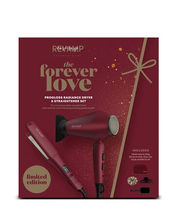Revamp Progloss Radiance Dryer & Straightener Gift Set