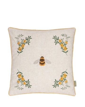 Wylder Ramble Bee Tufted Cushion Cover 45x45cm