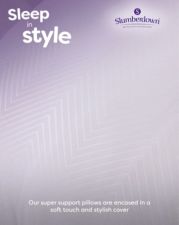 Slumberdown Super Support Pack of 2 Pillows