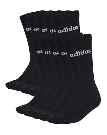 adidas Linear Crew 10 Pack Socks