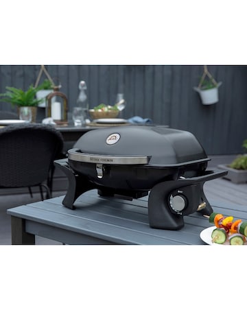 George Foreman Portable 1 Burner Gas BBQ