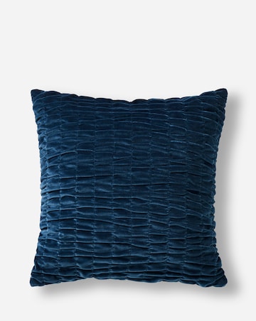 Velvet Seersucker Cushion
