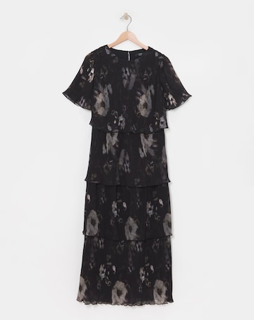 Joanna Hope Tiered Pleated Dress