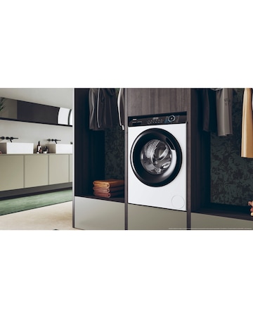 Haier i-Pro Series 3 HW100-B14939 10kg Washing Machine - White + installation