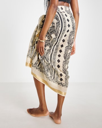 JD Williams Border Print Sarong