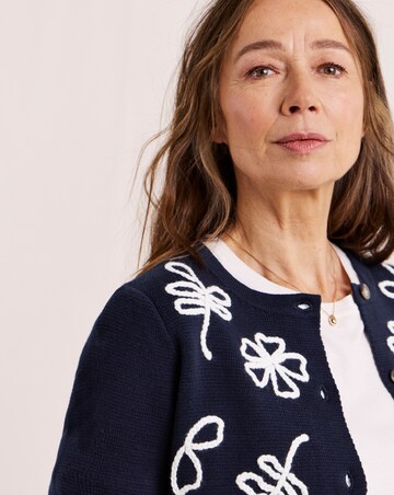 Julipa Embroidered Knit Cardigan