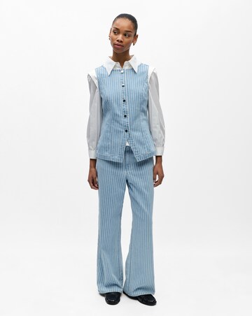 OBJECT Sleeveless Denim Waistcoat