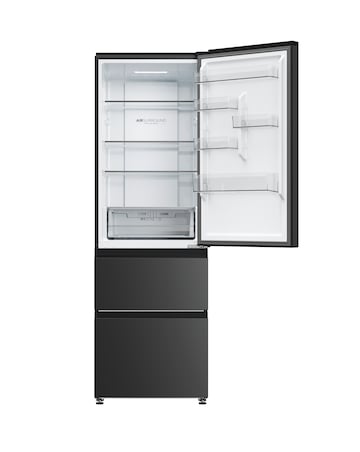 Haier Series 3 HTW3618ENPB WiFi 185cm 60/40 Fridge Freezer Black + Install
