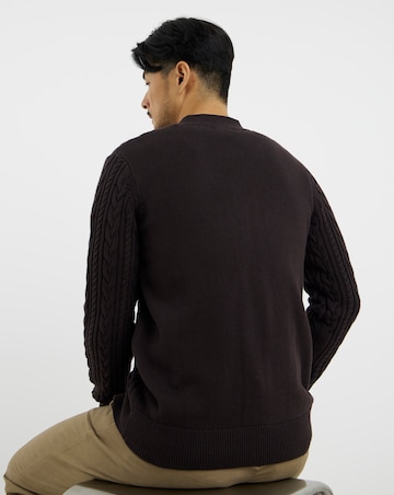 Cable Knitted Cardigan